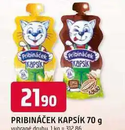Trefa PRIBINÁČEK KAPSÍK 70 g nabídka