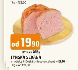 Trefa TÝNSKÁ SEKANÁ 100 g nabídka
