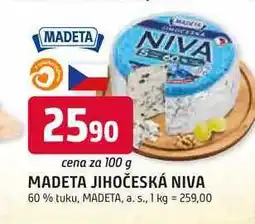 Trefa MADETA JIHOČESKÁ NIVA 60% tuku 100g nabídka