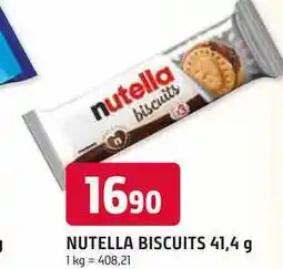 Trefa NUTELLA BISCUITS 41,4 g nabídka