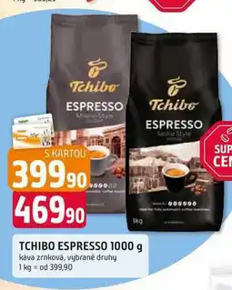 Trefa TCHIBO ESPRESSO 1000 g káva zrnková nabídka
