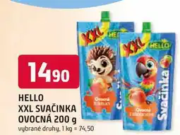 Trefa HELLO XXL SVAČINKA OVOCNÁ 200 g nabídka