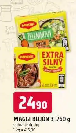 Trefa MAGGI BUJÓN 3 l/60 g nabídka