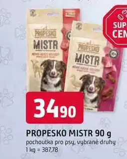 Trefa PROPESKO MISTR 90 g pochoutka pro psy nabídka