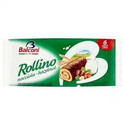 Trefa Balconi Rollino s lískooříškovou náplní a kakaovou polevou 6 x 37g nabídka