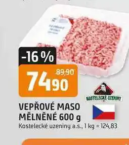 Trefa VEPŘOVÉ MASO MĚLNĚNÉ 600 g nabídka
