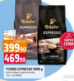 Trefa Tchibo espresso nabídka