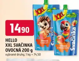 Trefa Hello xxl svačinka ovocná nabídka
