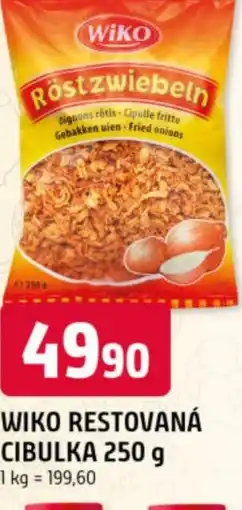 Trefa Wiko restovaná cibulka nabídka