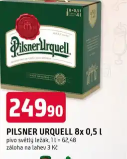 Trefa Pilsner urquell nabídka