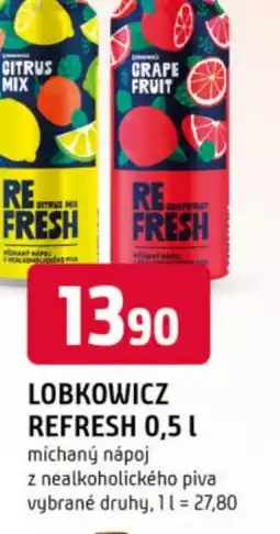 Trefa Lobkowicz refresh nabídka