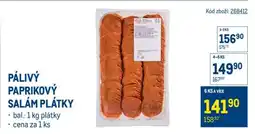 Makro PÁLIVÝ PAPRIKOVÝ SALÁM PLÁTKY nabídka