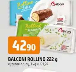 Trefa Balconi rollino nabídka