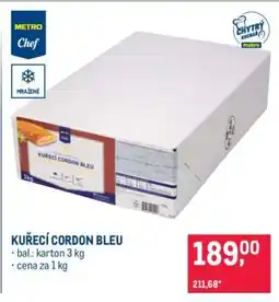 Makro Kuřecí Cordon Bleu nabídka