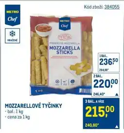 Makro Mozzarellové tyčinky nabídka