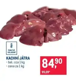 Makro Kachní játra nabídka