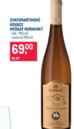 Makro Svatomartinské kovacs muškát moravský nabídka