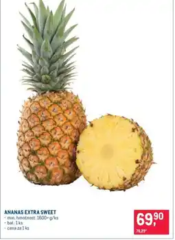 Makro Ananas extra sweet nabídka
