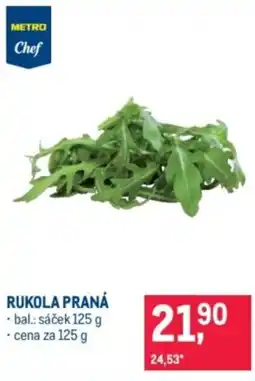 Makro Rukola praná nabídka