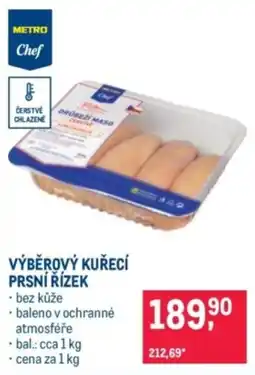 Makro Výběrový kuřecí prsní řízek nabídka