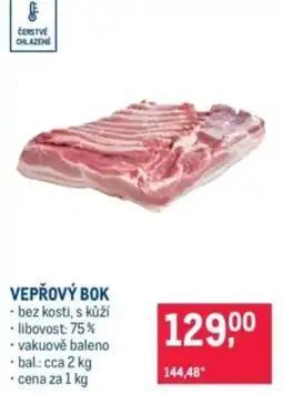 Makro Vepřový bok nabídka