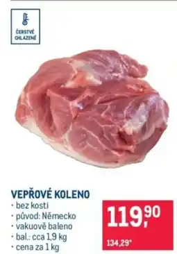 Makro Vepřové koleno nabídka
