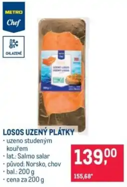 Makro Losos uzený plátky nabídka