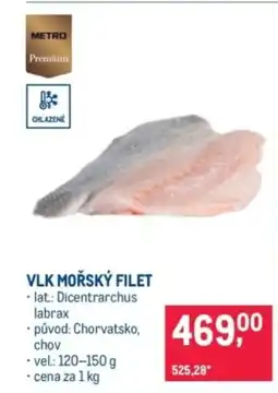 Makro Vlk mořský filet nabídka
