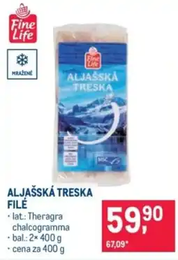 Makro Aljašská treska filé nabídka
