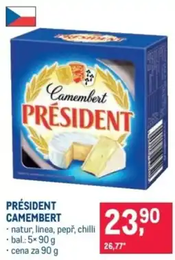 Makro Président camembert nabídka