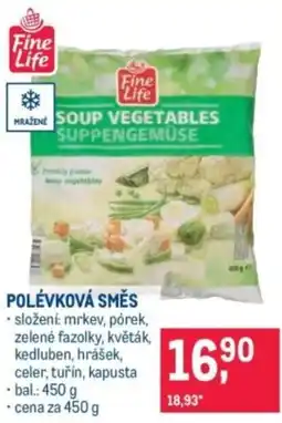 Makro Fine Life Polévková směs nabídka