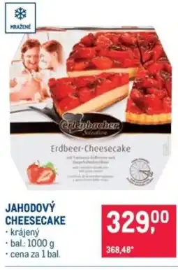 Makro Jahodový cheesecake nabídka