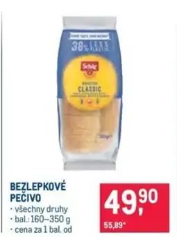 Makro Bezlepkové pečivo nabídka