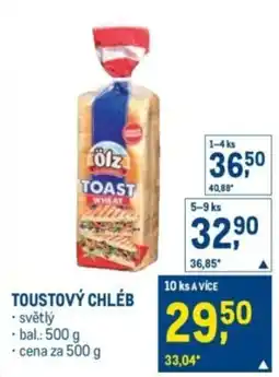 Makro Toustový chléb nabídka