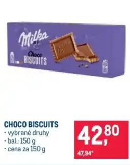 Makro Choco biscuits nabídka