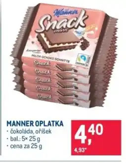 Makro Manner oplatka nabídka