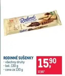 Makro Rodinné sušenky nabídka