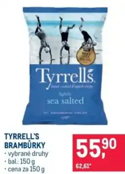 Makro Tyrrell's brambůrky nabídka