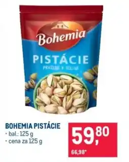 Makro Bohemia pistácie nabídka