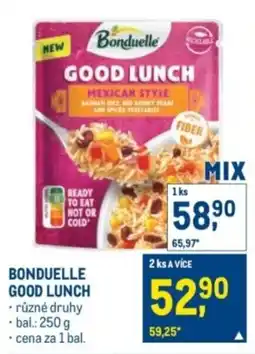 Makro Bonduelle good lunch nabídka