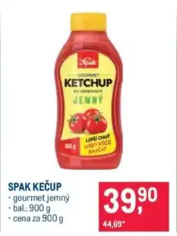 Makro Spak kečup nabídka