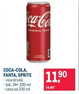 Makro Coca-cola, fanta, sprite nabídka