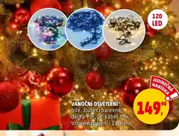Penny Market Vánoční osvětlení nabídka