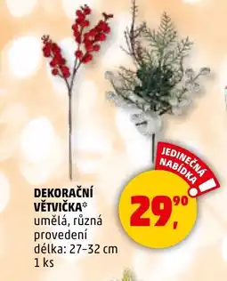 Penny Market Dekorační větvička nabídka