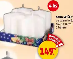 Penny Market Sada svíček nabídka