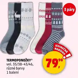 Penny Market Termoponožky nabídka