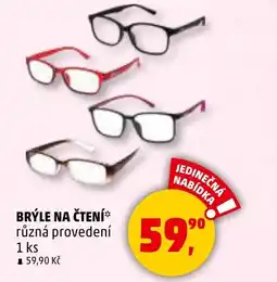 Penny Market Brýle na čtení nabídka
