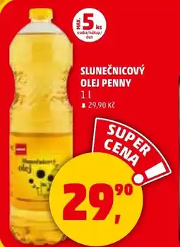 Penny Market Slunečnicový olej Penny nabídka