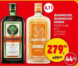Penny Market Jägermeister, Jägermeister orange nabídka