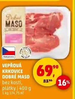Penny Market Vepřová krkovice Dobré maso nabídka